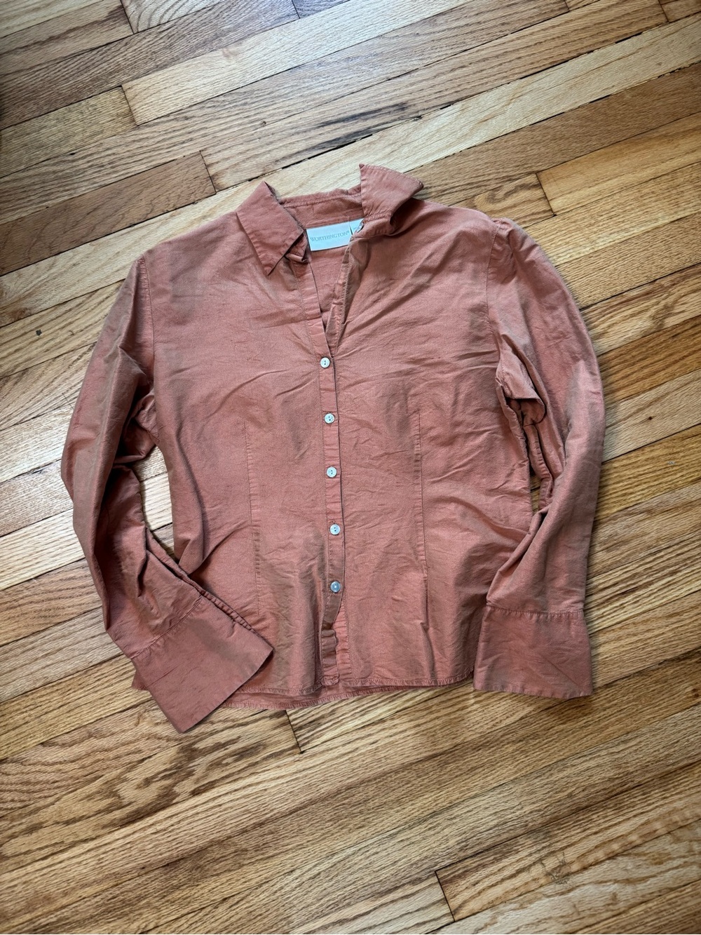 Worthington 100% silk shirt